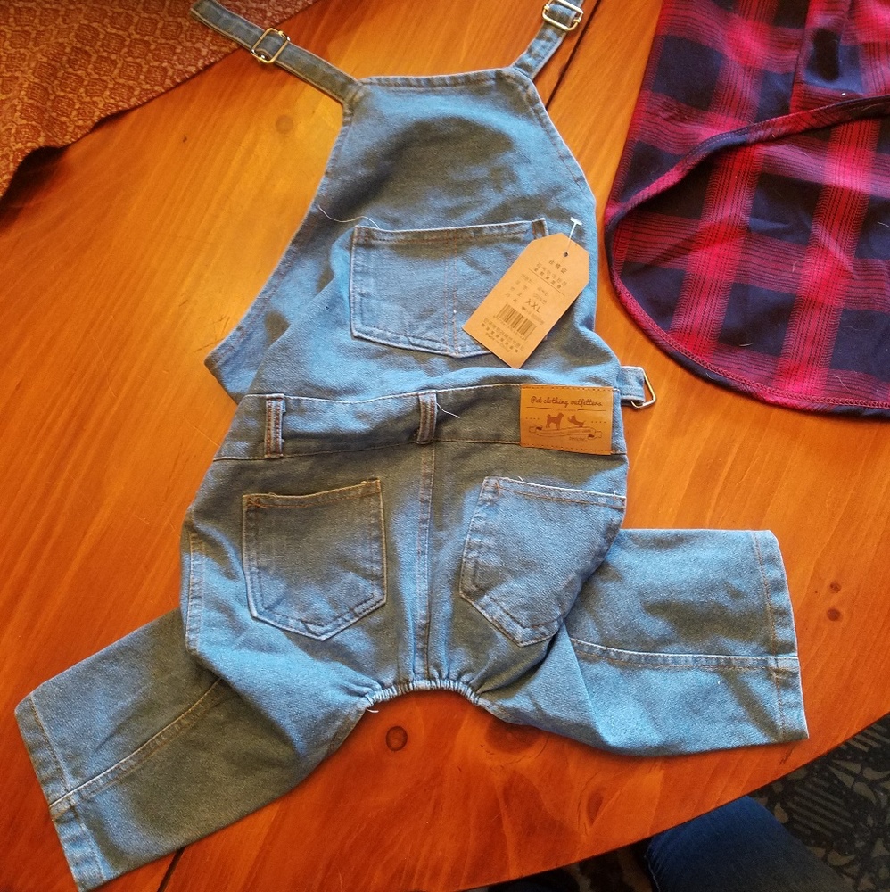 Dog Costume - Overalls